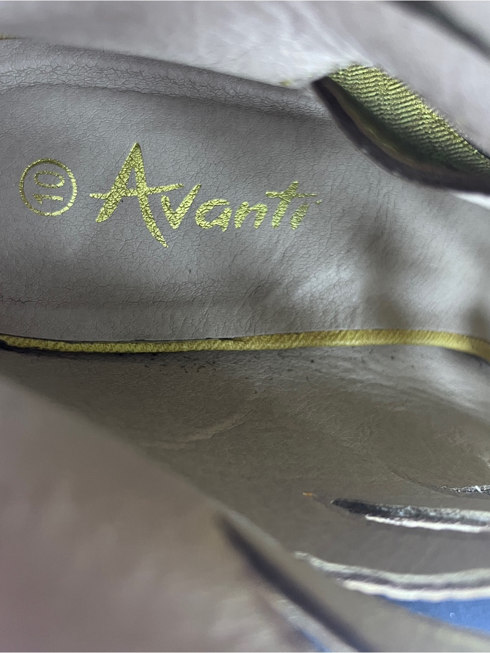 Avanti mustard yellow heeled sandals Size 10 - Picture 4 of 5